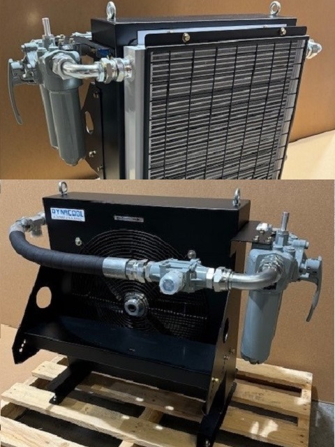 DC31Y COOLER, NO MOTOR, FILTER, THERMAL BYPASS AND ANODISED CORE